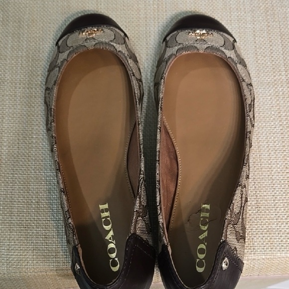 Coach Brown Signature Women's Shoes 8.5 - Picture 8 of 8